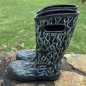 Bogs kids waterproof rain boots